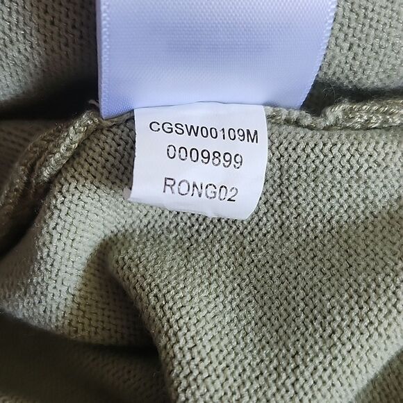 Cable & Gauge Sage Green Cowl Turtleneck Fine Knit Sweater, M - Picture 8 of 8